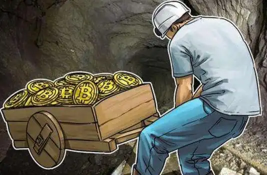 Close-up of a heavily utilized mining rig showcasing its intricate components