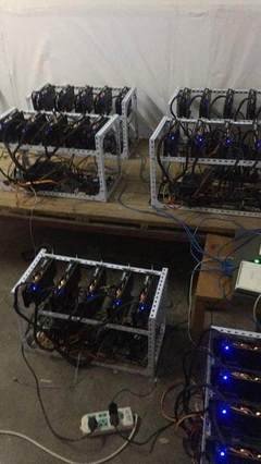 Modern UK mining farm with optimized HVAC systems for efficient crypto mining