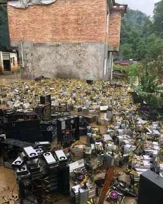 State-of-the-art mining farm setup