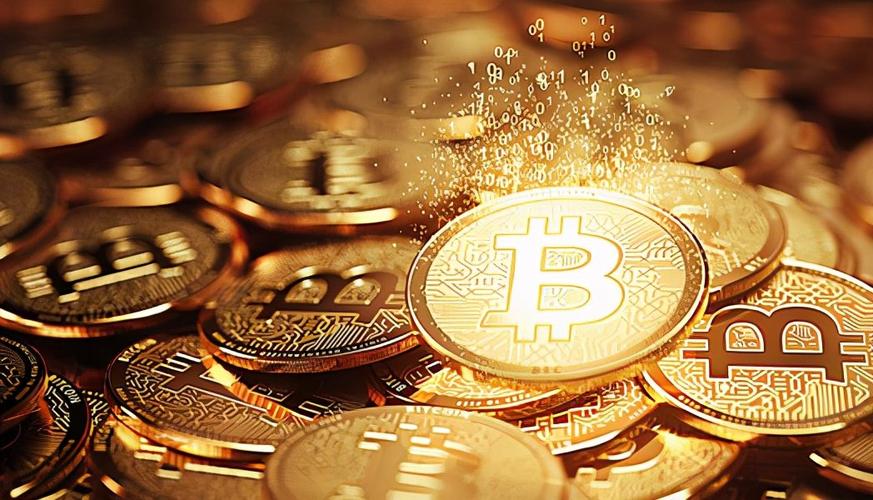 A visual representation of Bitcoin mining operations powered by renewable energy sources
